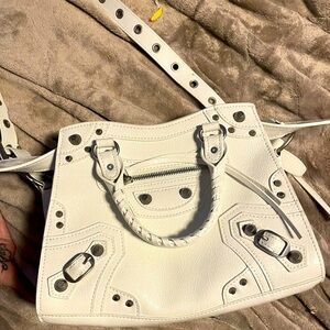 Neo Cagole Tote Mini Crossbody - - Leather - white